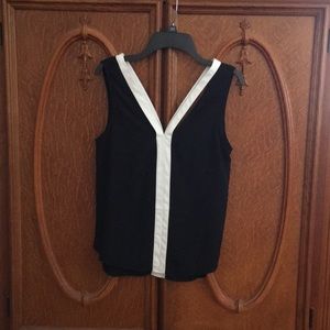 Double V Colorblock Tank